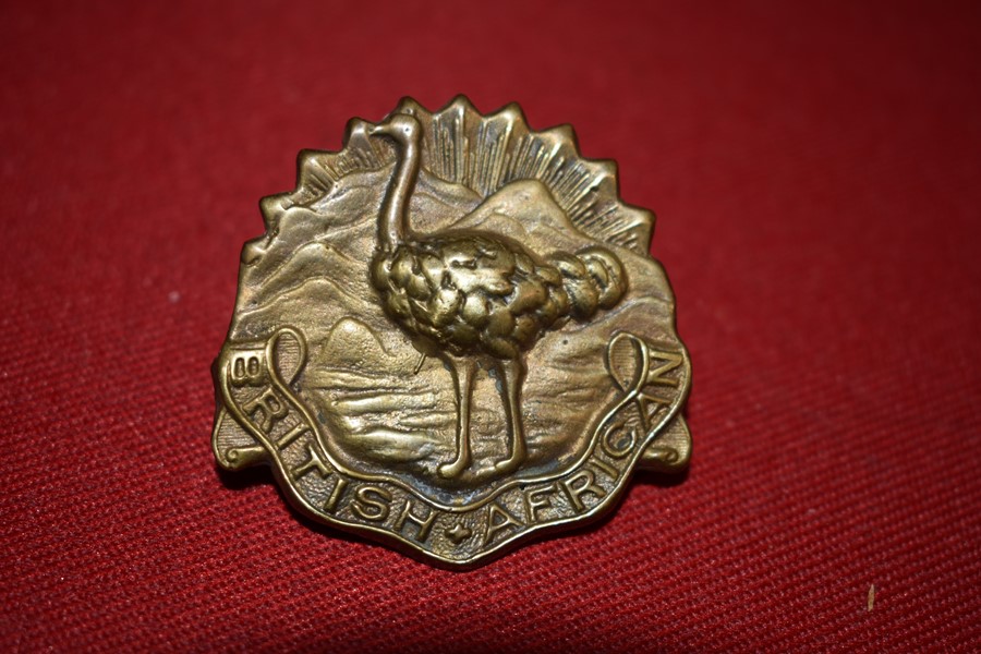 KINGS COLONIAL SQUADRON HAT BADGE BRITISH AFRICA-SOLD